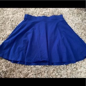 Blue skirt
